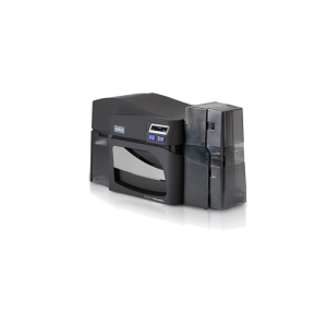 ID FARGO DTC4500e professional dual-input ID card printer for secure credential issuance.