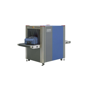 Smiths Detection HI-SCAN 7555si advanced multi-energy X-ray inspection system with large tunnel opening.