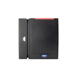 HID iCLASS SE RM40 smart card reader with magnetic stripe slot