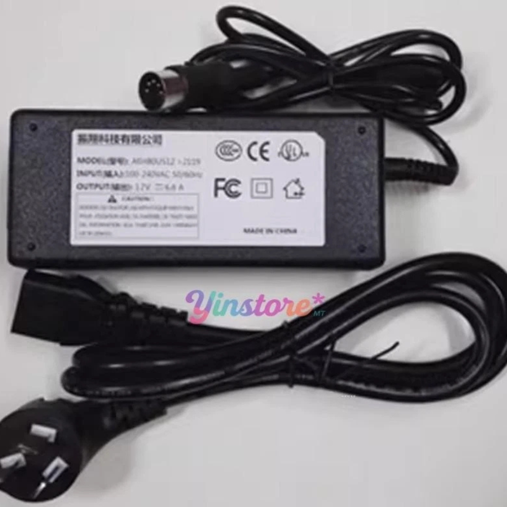 Rapiscan METOR 6E Power Adapter Charger 5 Pin With Power Cord Brand New