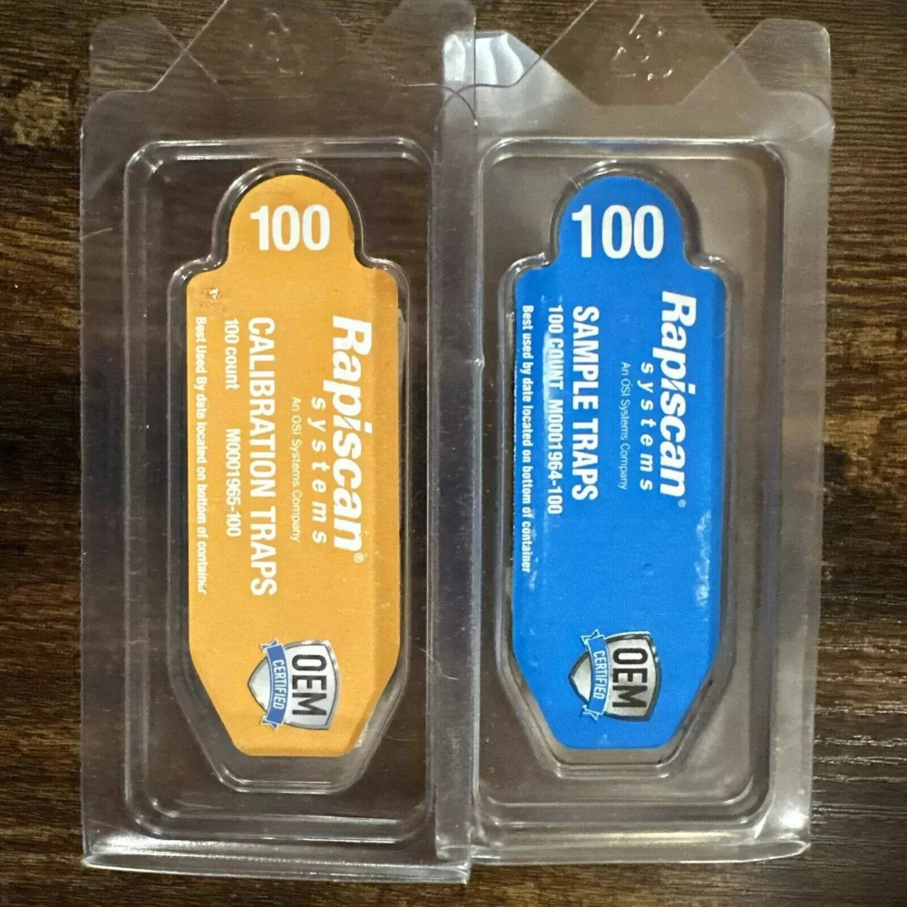 Rapiscan Calibration Traps M0001964-100 M0001965-100 Packs New