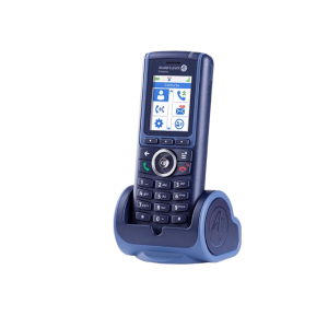 Alcatel-Lucent Enterprise DECT handset for rugged industrial communication.