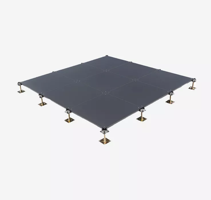 ZTFloor steel cement bare panel 600mm for data center raised floor in Bangladesh