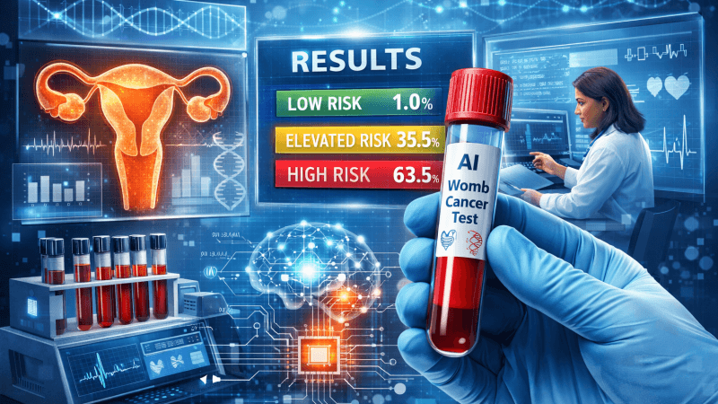 AI-Powered Blood Test Could Transform Womb Cancer Diagnosis
