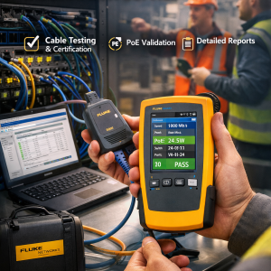 UTP Cable Fluke Network Testing Installation Provider: Dream Technologies Ltd