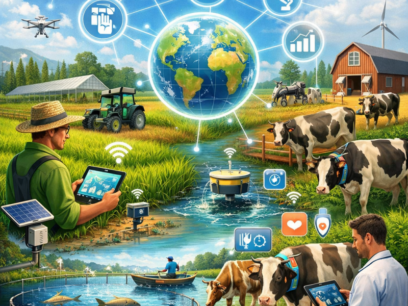 IoT and AI Revolution in Bangladesh Agriculture & Fisheries