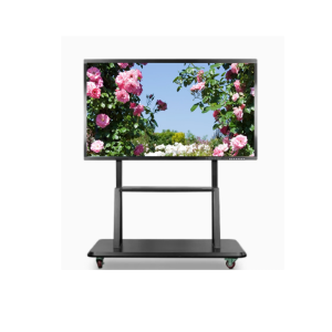 98-inch 4K LED interactive smart board with Android 14.0 for classrooms and office meetings
