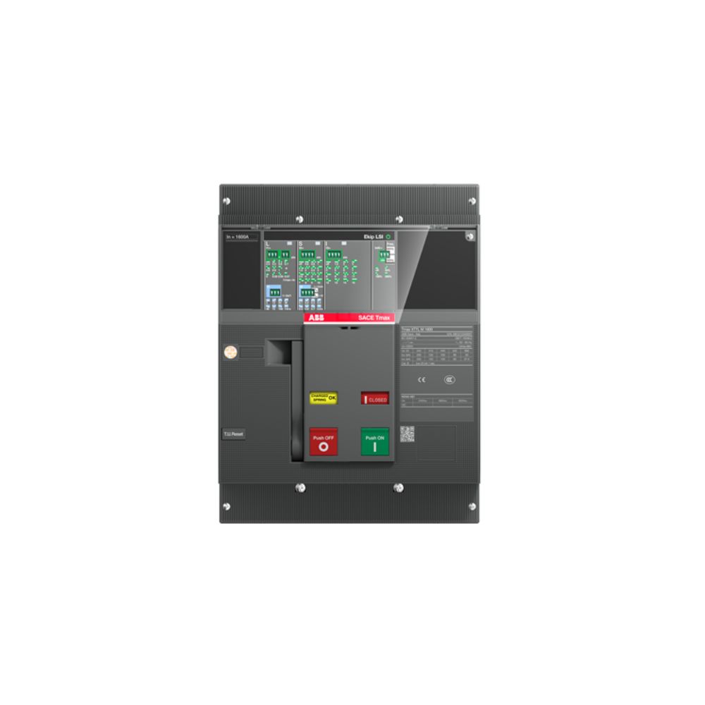 ABB XT7M S 800A 3 Pole Ekip Dip LSI IEC MCCB Front View