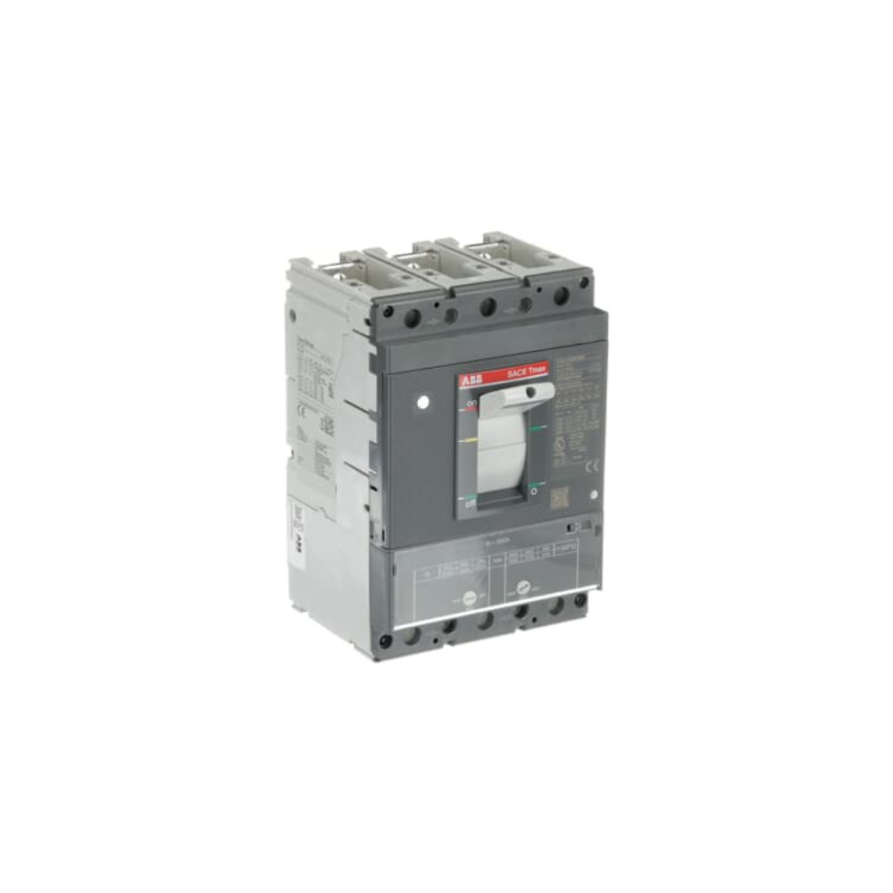 ABB XT5N 600 TMA 600A 3 Pole Moulded Case Circuit Breaker front view