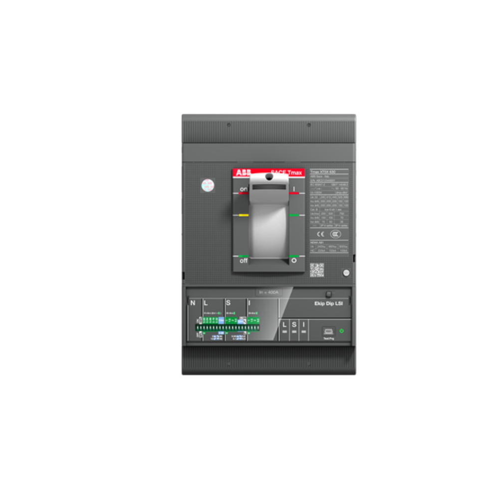 ABB XT6S 800A 3 Pole UL MCCB front view
