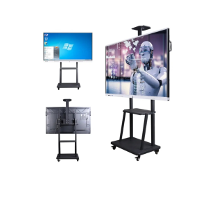 65-inch intelligent interactive whiteboard with touch screen for schools and conference rooms.