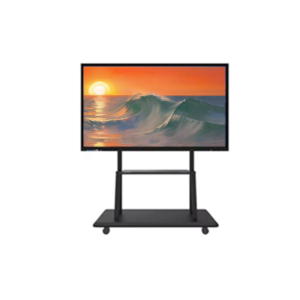 Multi-touch screen interactive teaching whiteboard available in 75, 85, and 100 inches.