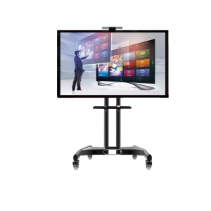 55-inch Smart Interactive Whiteboard with movable rack for office and classroom use in Bangladesh
