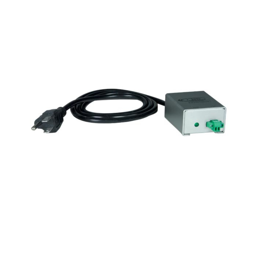 NTI E-ACVDRLY AC Voltage Detector with Relay unit for server room monitoring.
