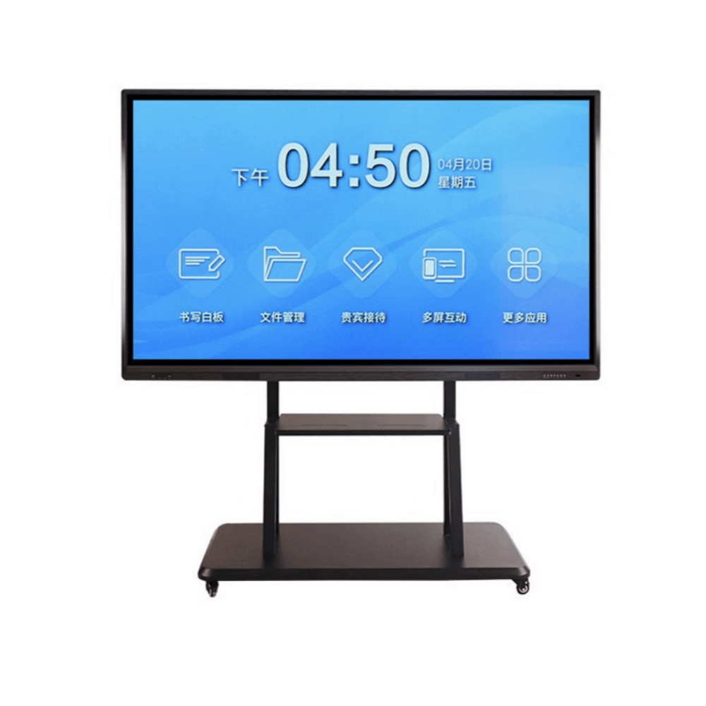 65-Inch Interactive Whiteboard with 4K UHD display for digital classrooms and corporate collaboration