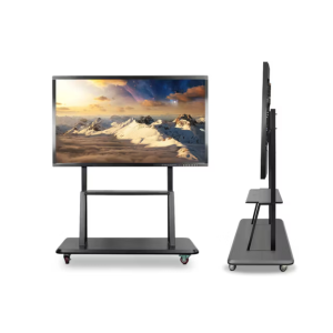 75-inch smart multi-functional educational all-in-one whiteboard with Android 14.0 and movable rack