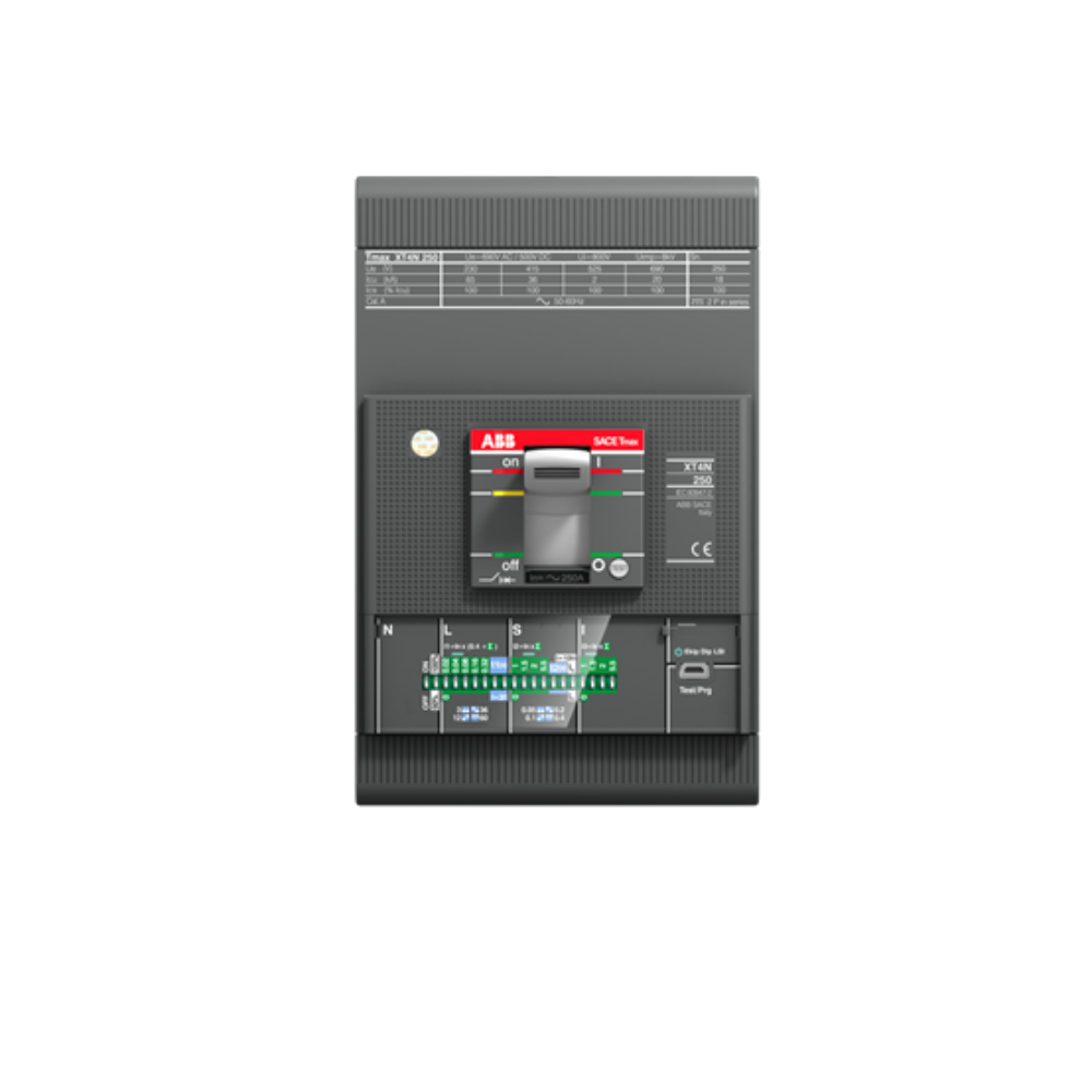 ABB SACE Tmax XT4H 250 Ekip Dip LS/I 3-Pole Circuit Breaker