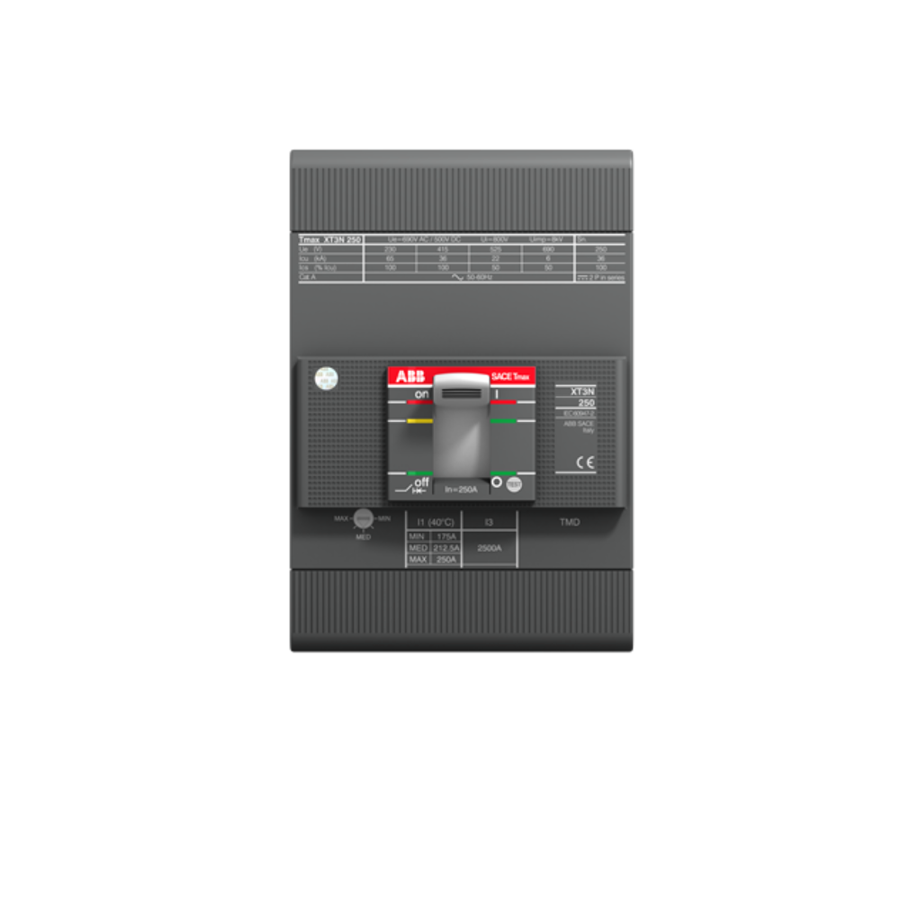 ABB XT3N 250 TMD 250A 3 Pole Moulded Case Circuit Breaker Bangladesh