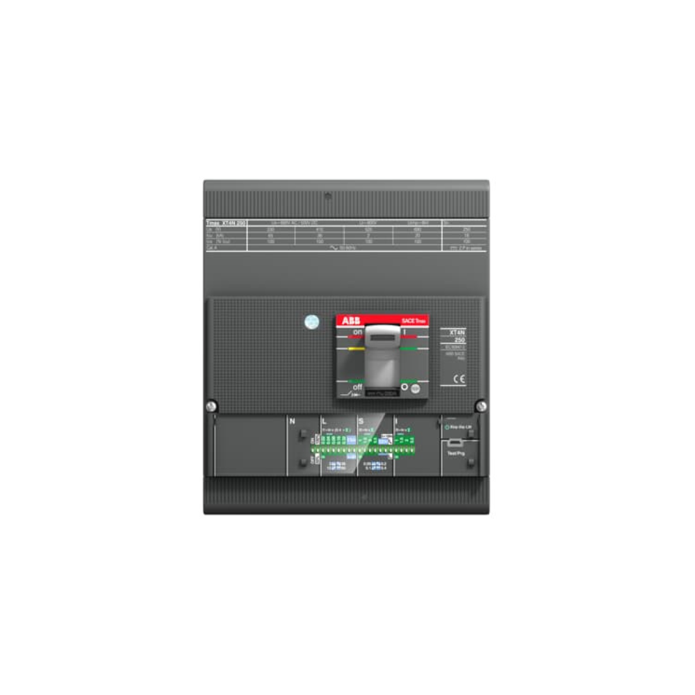 ABB SACE Tmax XT4S 250 Ekip I 250A 4 Pole Power Distribution MCCB BD