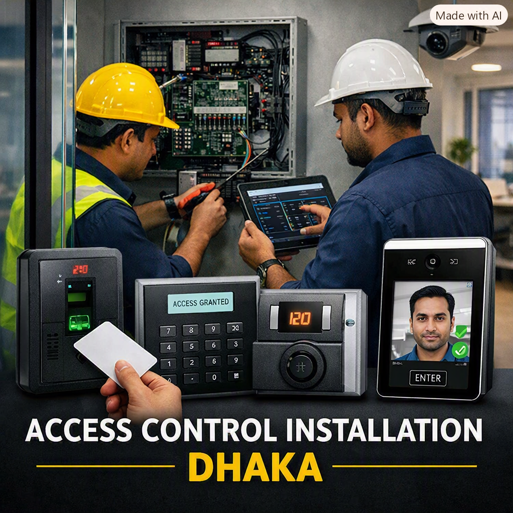 Access Control Installation Purbachal Trusted Security System in Dhaka