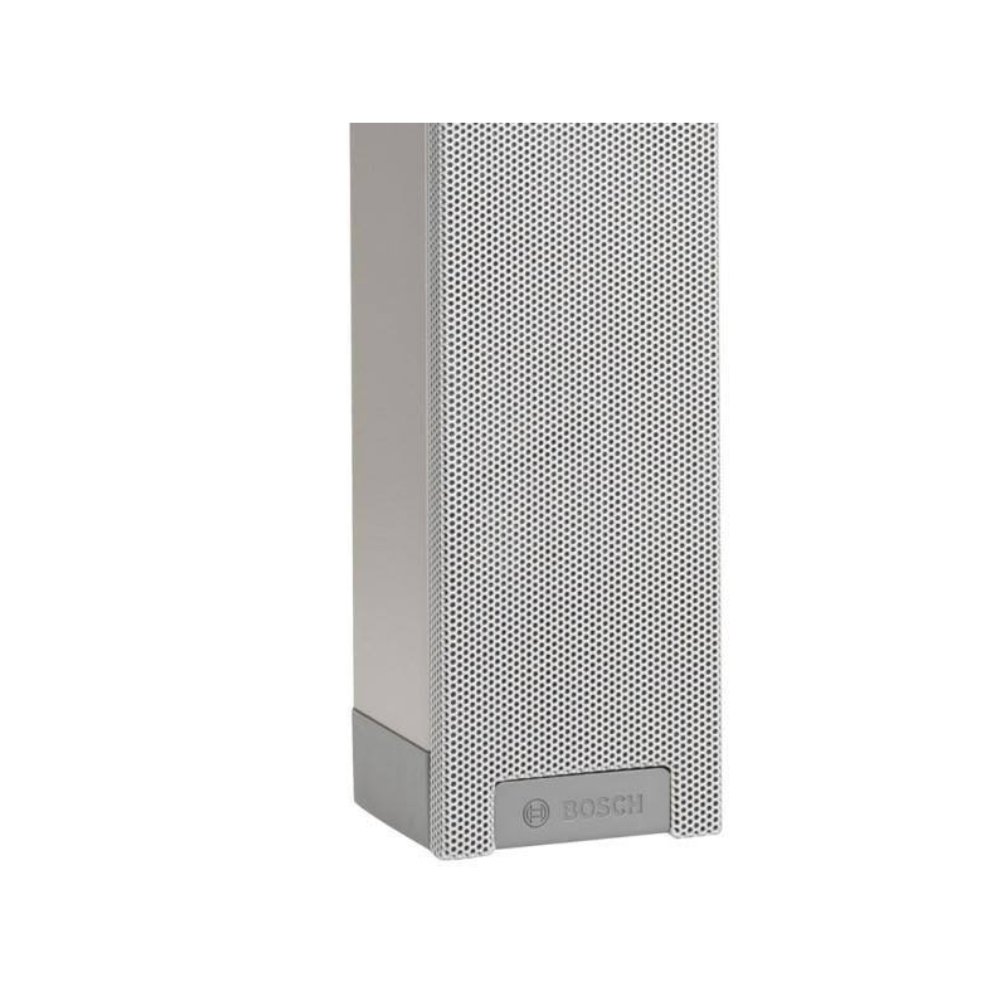 Bosch LBC 3200/00 Line Array Loudspeaker front and mounting view