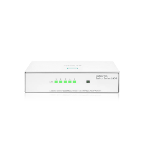 Aruba Instant On 1430 5G Switch R8R44A front and top view