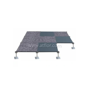 ATFLOR 500mm Bare Finish Steel Raised Access Floor Installed in Office