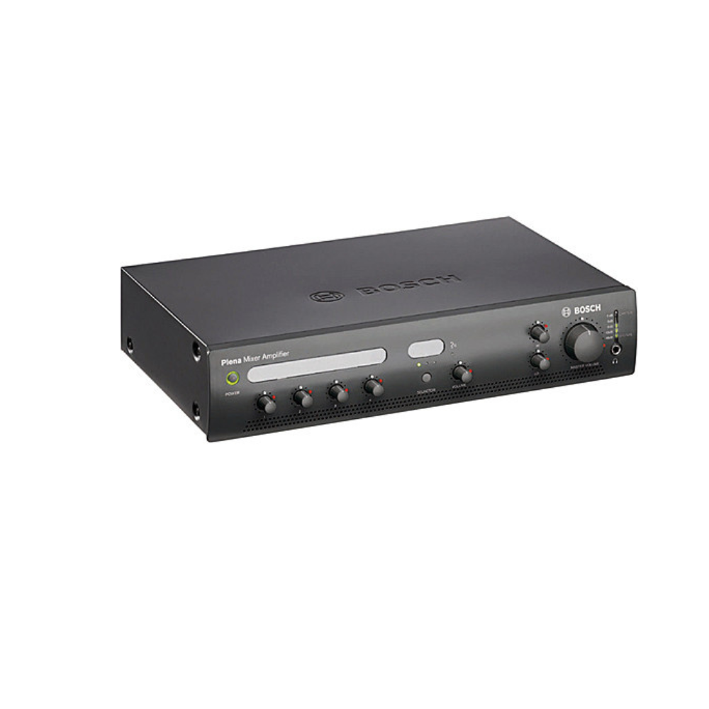 Bosch PLE-1MA030-US Plena 30W Mixer Amplifier front view