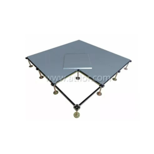 Steel encased wood core raised access floor system in Bangladesh
