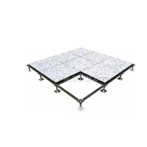 PVC coated wood core raised access floor system in Bangladesh