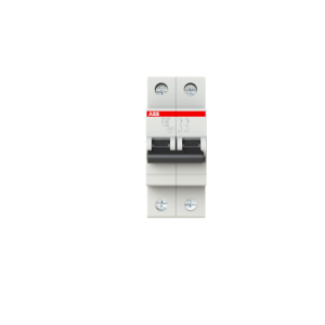 ABB SH202-C40 40A 2P 6kA MCB front view