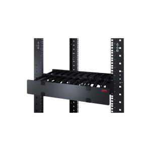 APC NetShelter 1U Horizontal Cable Manager AR8602A front view