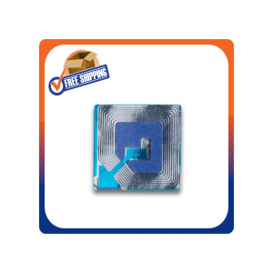 1000 Paper Security Label 1.5x1.5 Inch RF 8.2MHz White in Bangladesh