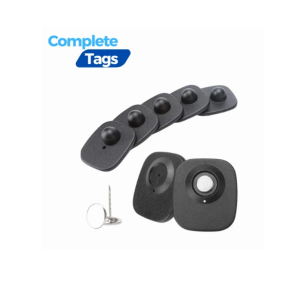 200pcs RF 8.2MHz EAS Security Hard Tags w/ Pins in Bangladesh